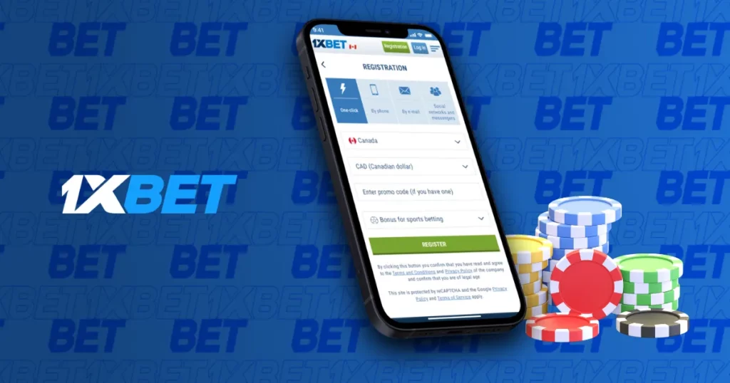 How to register in 1xBet app Malaysia