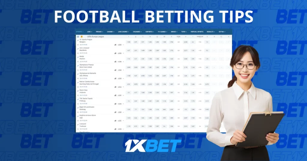 1xBet Football Betting in Malaysia